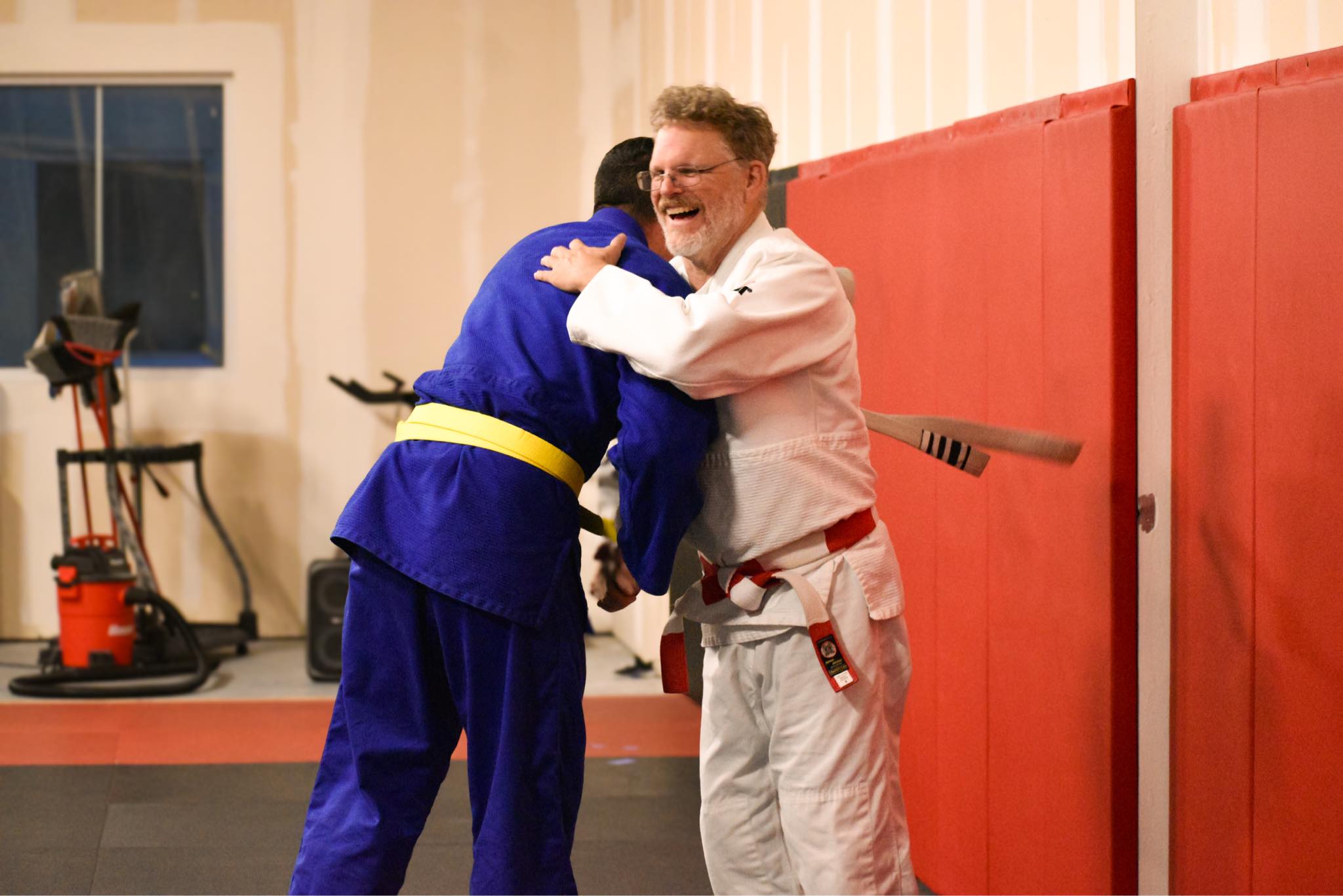 David J. Ellis presenting Nicholas Romeo with his Rokyu (Yellow Belt) on September 10, 2026