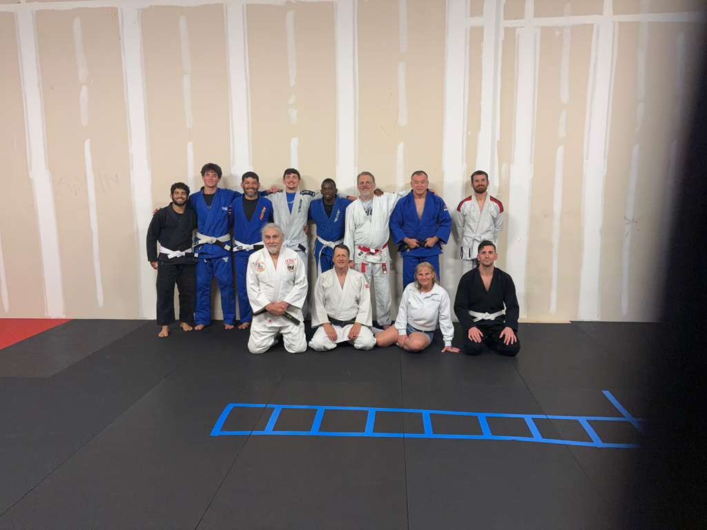 Group shot at Brevard Judo Academy First judo class on the April 2, 2026.